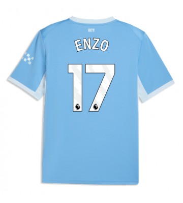 Manchester City Enzo Fernandez #17 Hemmatröja 2026-27 Kortärmad